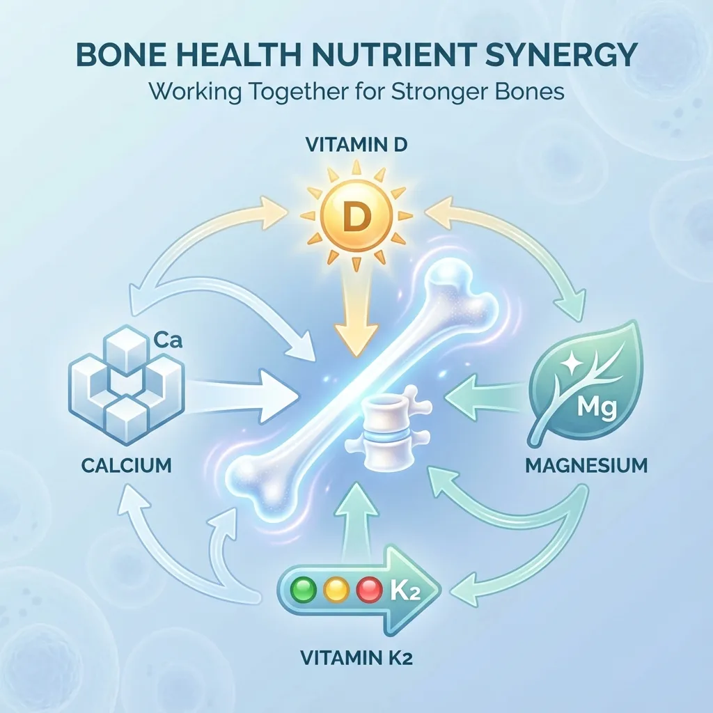 골건강 영양소 시너지