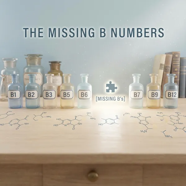 사라진 비타민 B의 미스터리 (B4, B8은 어디 갔을까?)