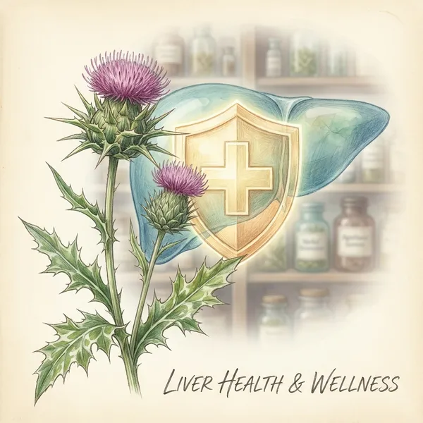 실리마린(밀크씨슬) [완전정복]: 간 건강의 수호신, 진짜 효능과 부작용은?