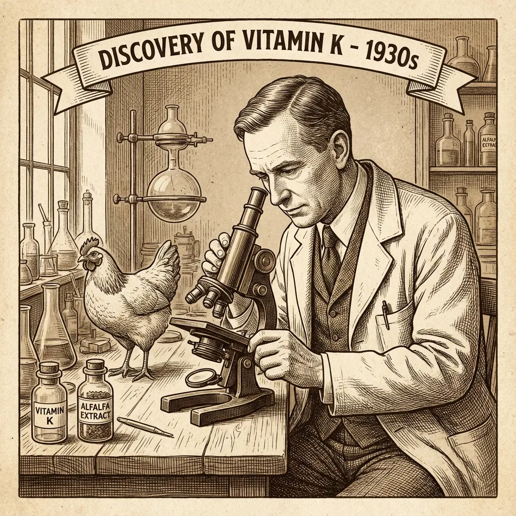 헨릭 담 박사와 실험용 닭